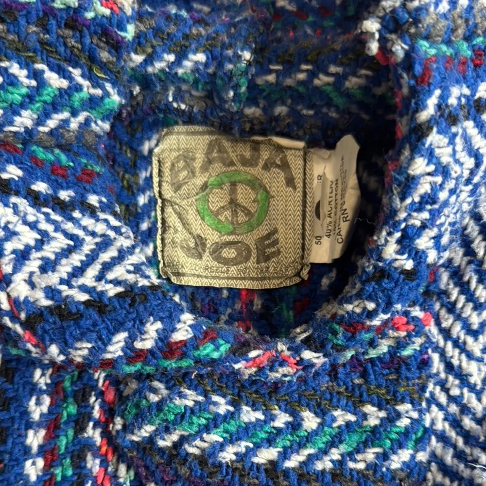 Men’s Baja Joe Size Small Mexican Hoodie - Picture 2 of 9